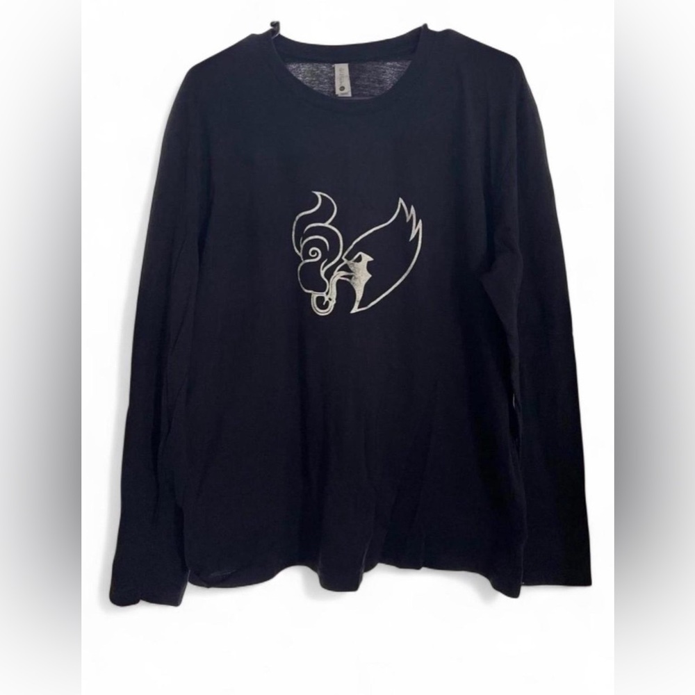 Unisex Coughing Cardinal Long Sleeve T-shirt